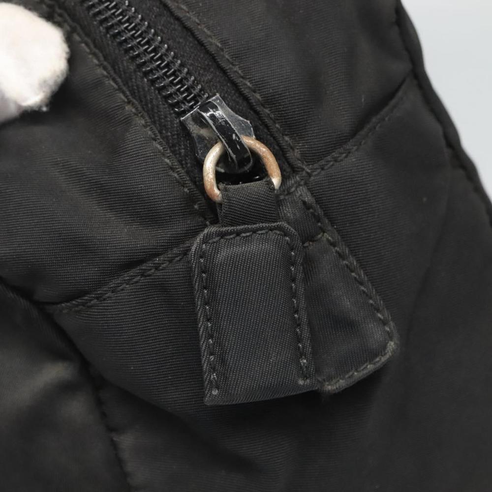 PRADA Hand Bag Nylon Black Silver Auth bs26350 - Picture 15 of 16